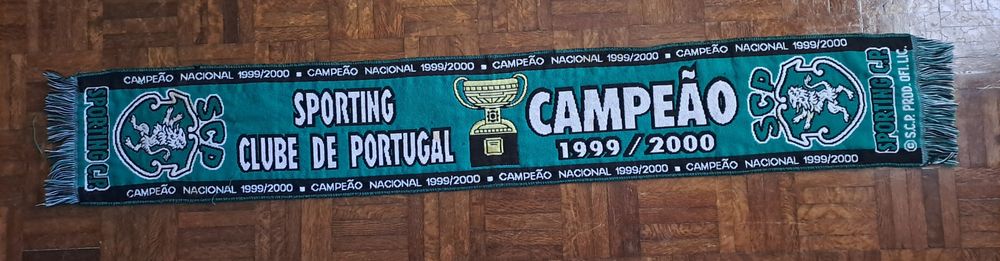 Cachecol Sporting campeão 1999/2000