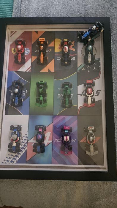 Coleção LEGO F1 Completa + Moldura Exclusiva – Perfeita para Fãs