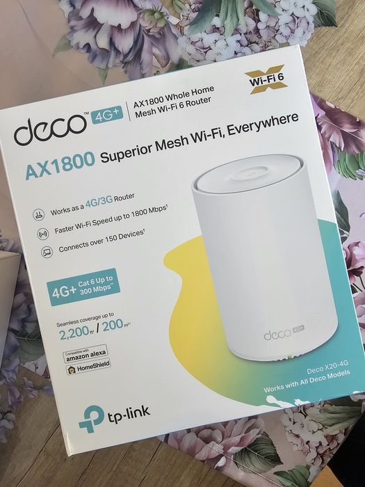 Deco X20-4G TP-LINK mesh router wi-fi