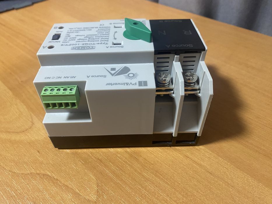 Автоматичний ввід резерву Tomzn 2P 220В