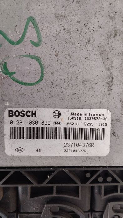 sterownik silnika komputer renault clio iv 1.5 dci 237104376r