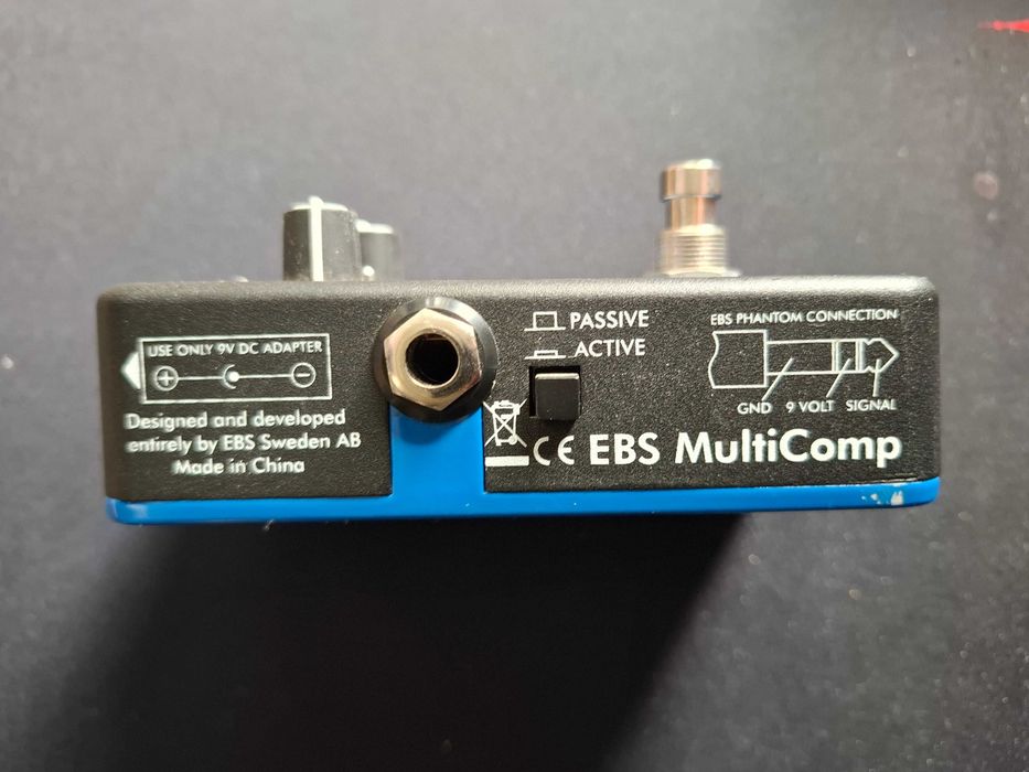 EBS MultiComp – Profesjonalny kompresor basowy (True Dual Band)