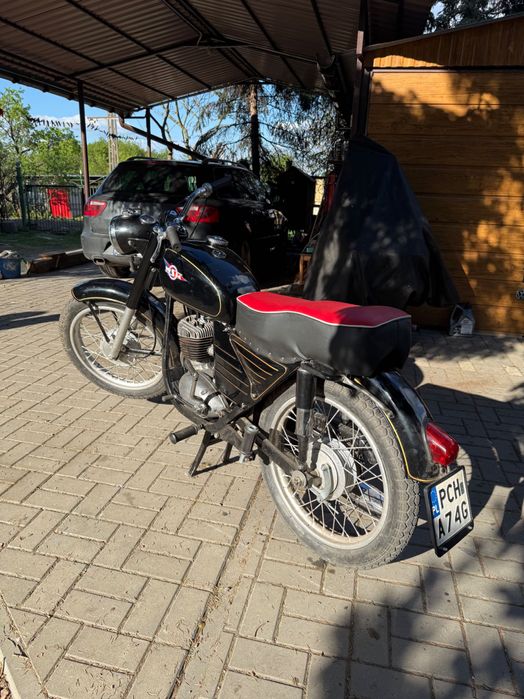 WSK 125 dwuramówka - W pełni sprawna, białe tablice