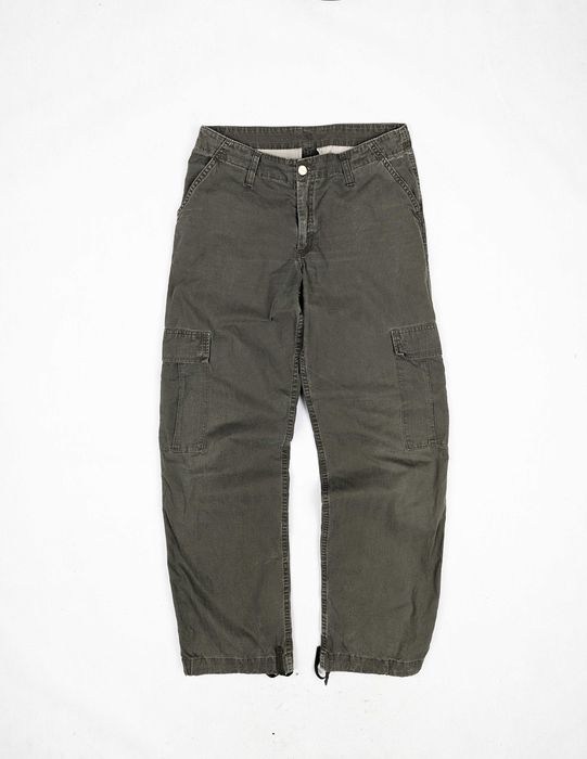 Carhartt w' cargo pant khaki spodnie bojówki 27 S