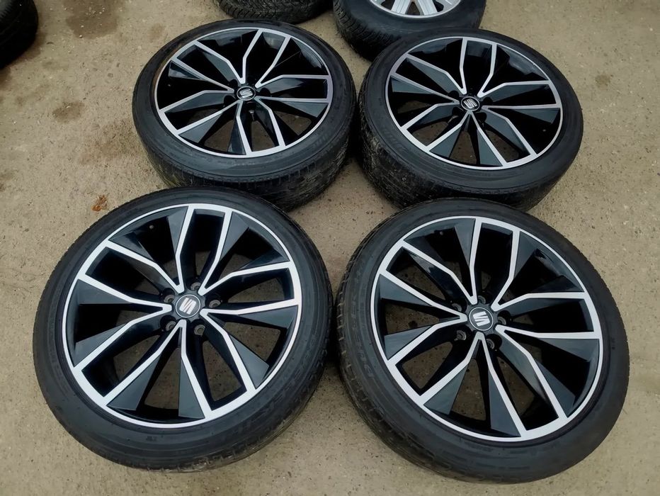 5x112 Felgi Aluminiowe Alufelgi Oryginalne 19 Koła SEAT Cupra Ateca Leon TARRACO 575601025f SKODA Karoq Enyaq Superb Octavia YETI AUDI A3 8V 8P Q2 Q3 Q4 A6 C6 A4 B7 VW Passat Golf Touran id.4 id.5 id.6 T-Roc id4 Legnica ALU-RAD 225/45
