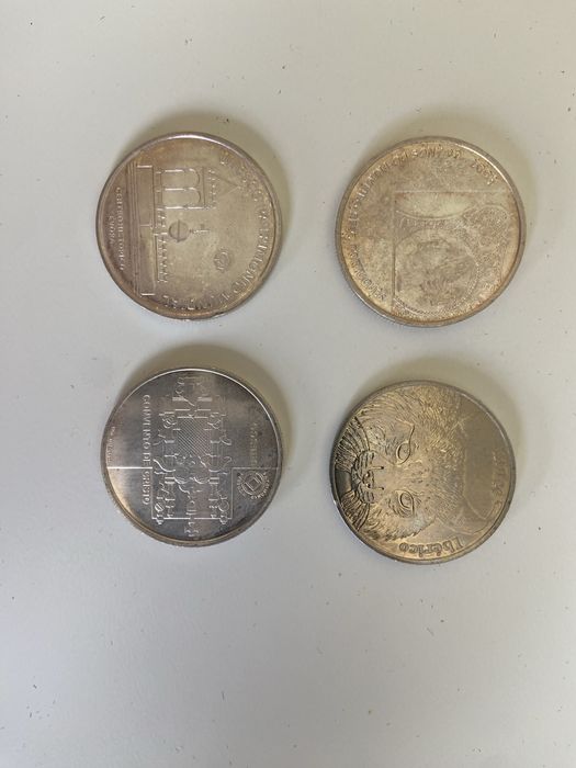Moedas 5 e 2.5€ comemorativas