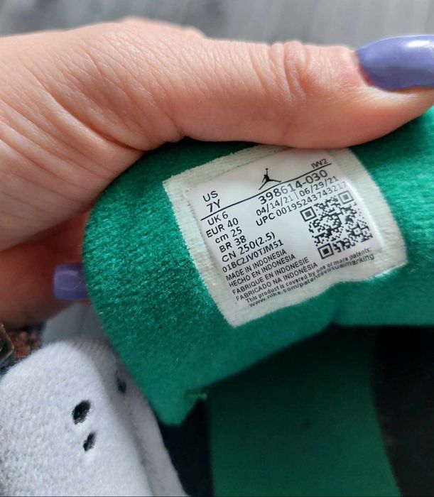 Air jordan retro 3 pine green gs