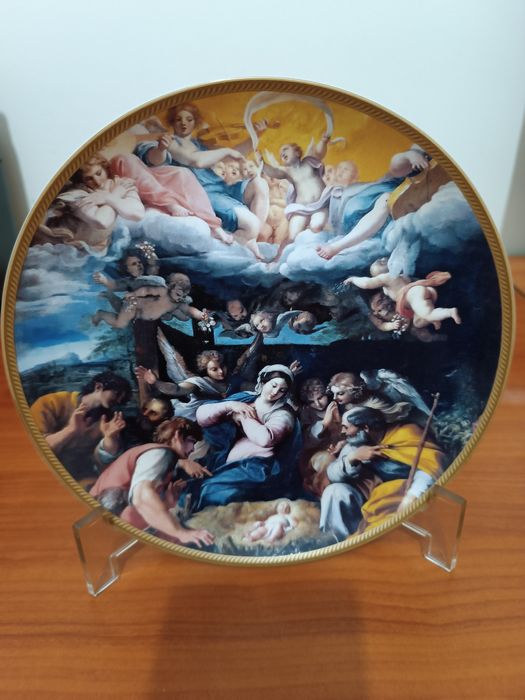 Pratos de Natal em porcelana