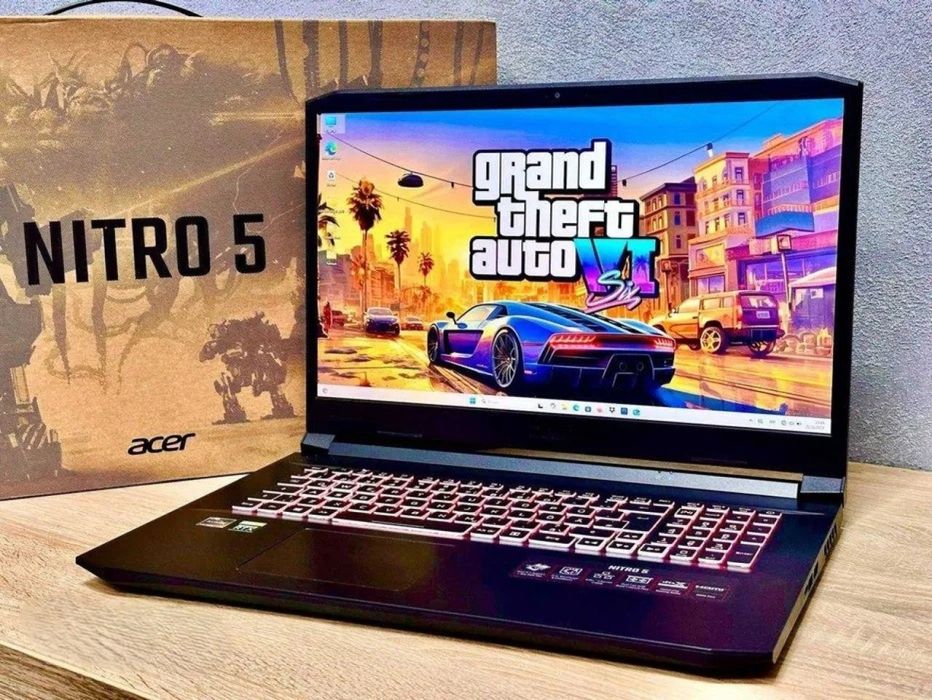 Большой Супер Игровой Ноутбук (Видеокарта RTX 3080) Киберпанк, Сталкер 2