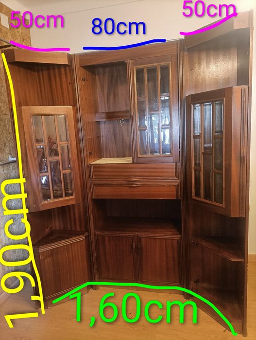 Armário de sala usado