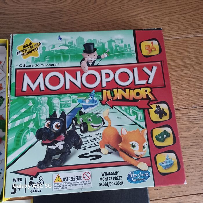 Gra Monopoly dla dzieci