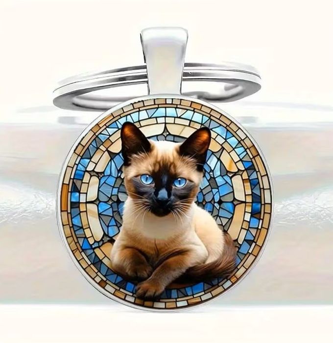 Брелок для ключів " Тайське кошеня".