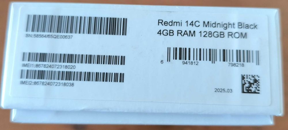 Telemóvel Redmi 14C