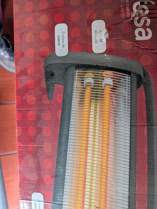 Aquecedor ufesa novo