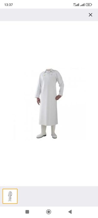 Кольчужный фартук Niroflex. Фартук нитриловый LIMA 50