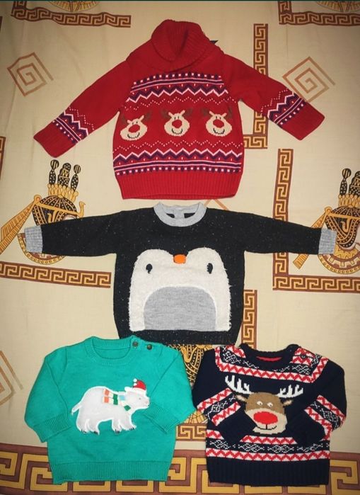 Кофта свитер кофточка новогодняя карнавальная новорічна