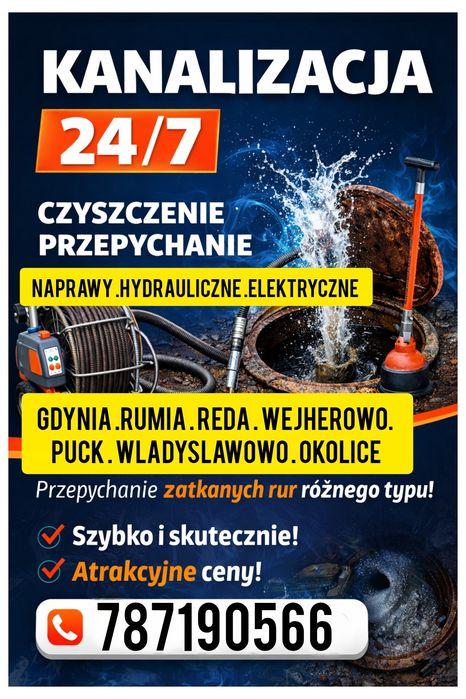 Złota rączka , hydraulik elektryk , 24/7 awarie regulacja okien