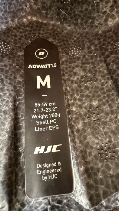 HJC Kask rowerowy triathlonowy ADWATT 1.5 czarny rozm M