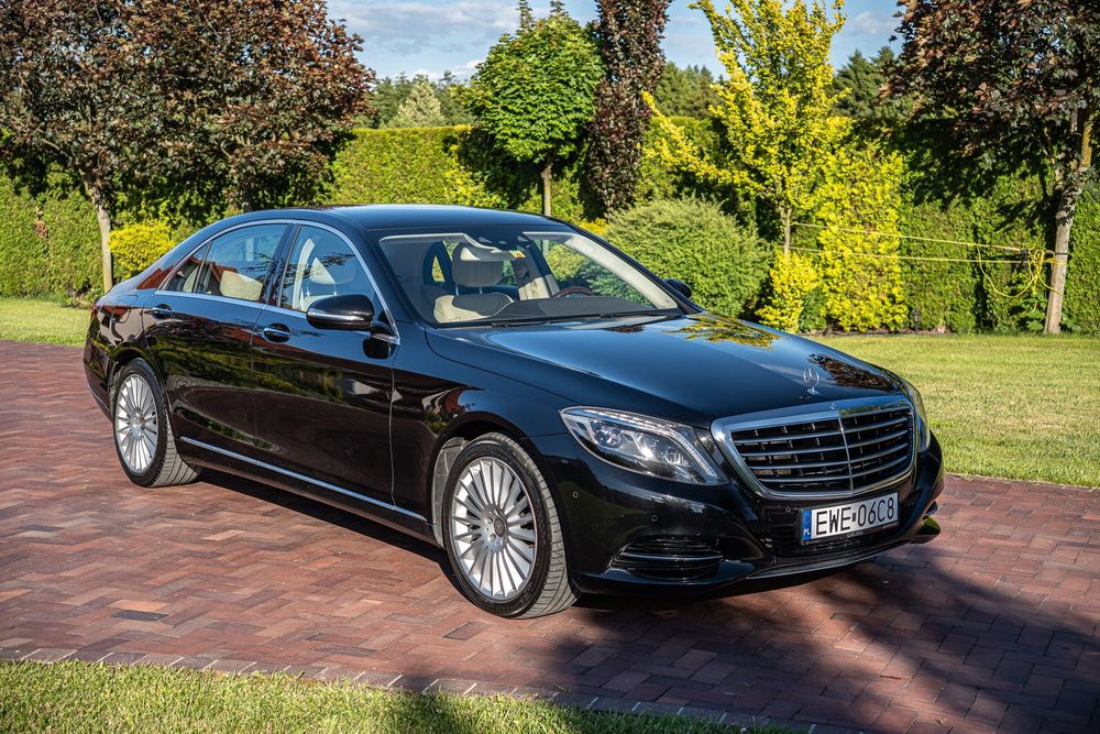Mercedes-Benz Klasa S Salon Polska / FV23% / Bezwypadkowy / Serwis ASO