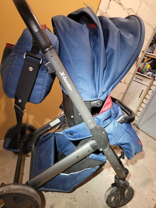 Wózek dziecięcy X-Lander X-Pulse duży zestaw, spacerówka, gondola