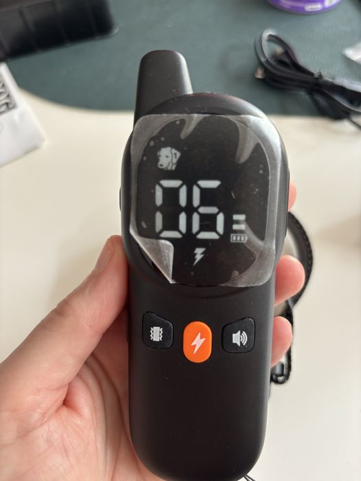 Obroża antyszczekowa z pilotem, użyta kilka razy