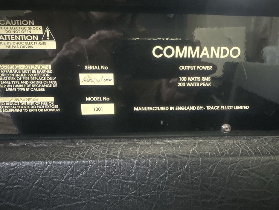 Amplificador de baixo Trace Elliot