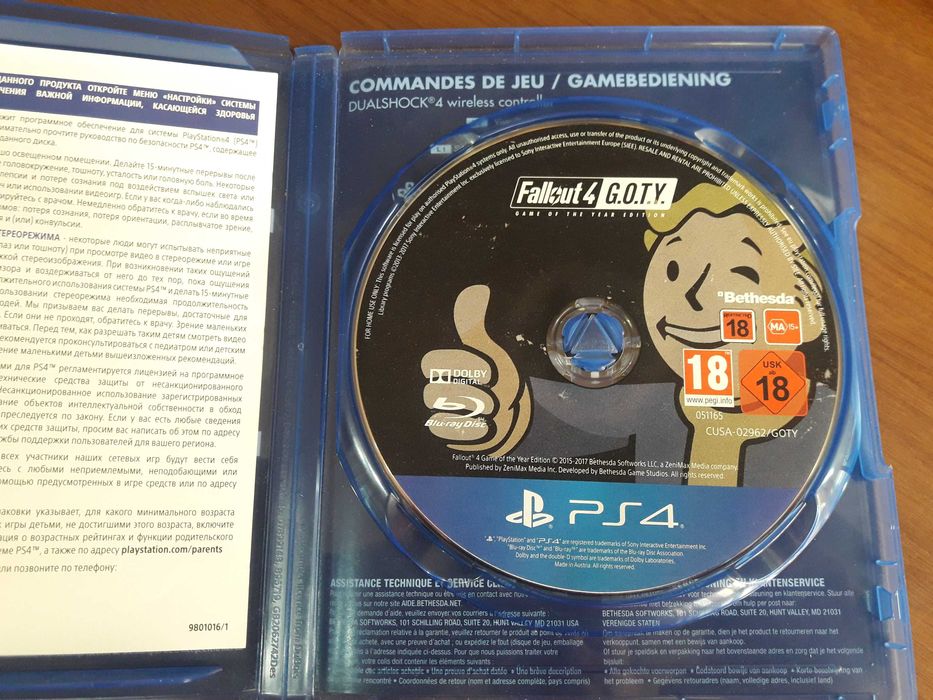 Игра Fallout 4 goty ps4 - Sony playstation 4