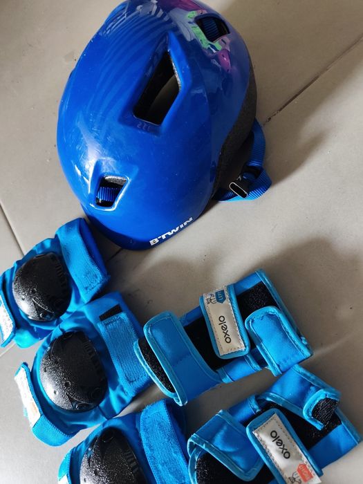 Kit Oxelo skate / patins criança