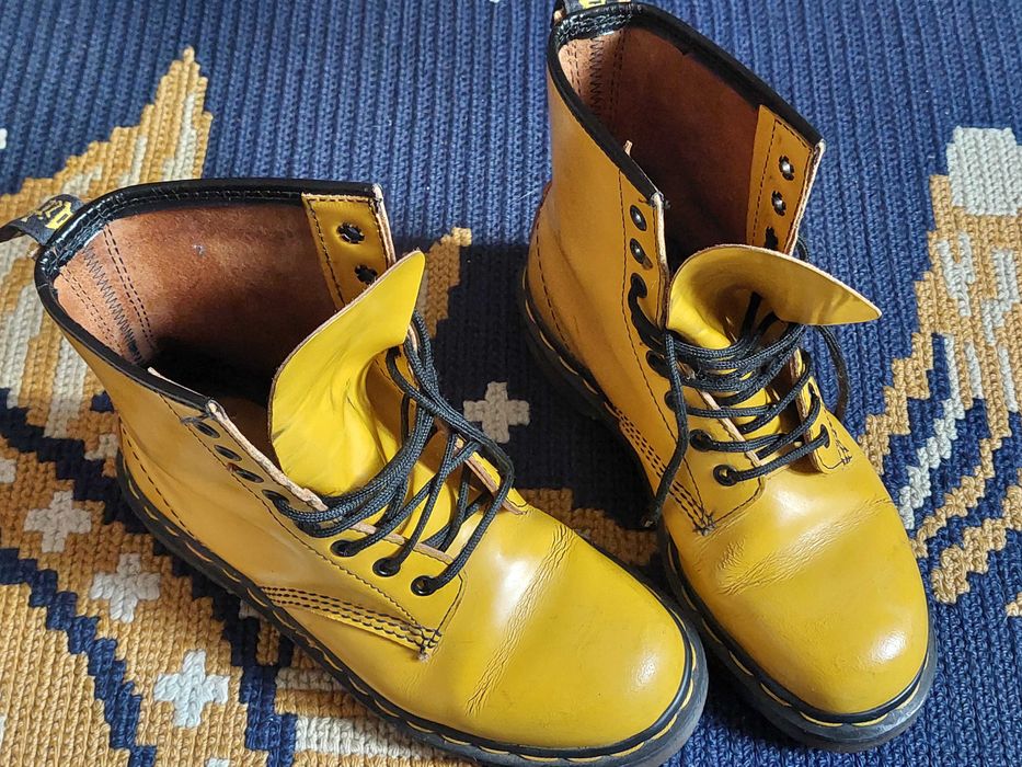Botas Dr Martens , amarelas