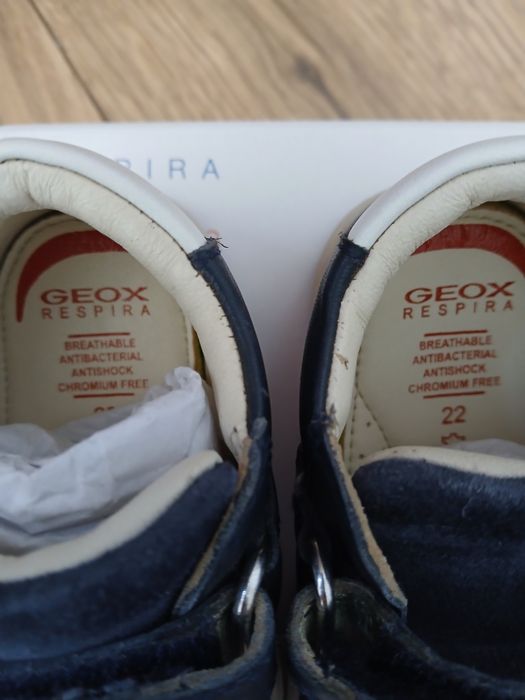 Кеди Geox р.22 натуральна кожа