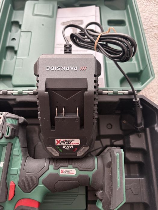 Wiertarko wkrętarka Parkside akumulator ładowarka gwarancja