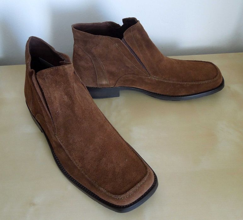 1 par de Botas / Botins Foreva - Homem - Camurça castanha - tam. 44