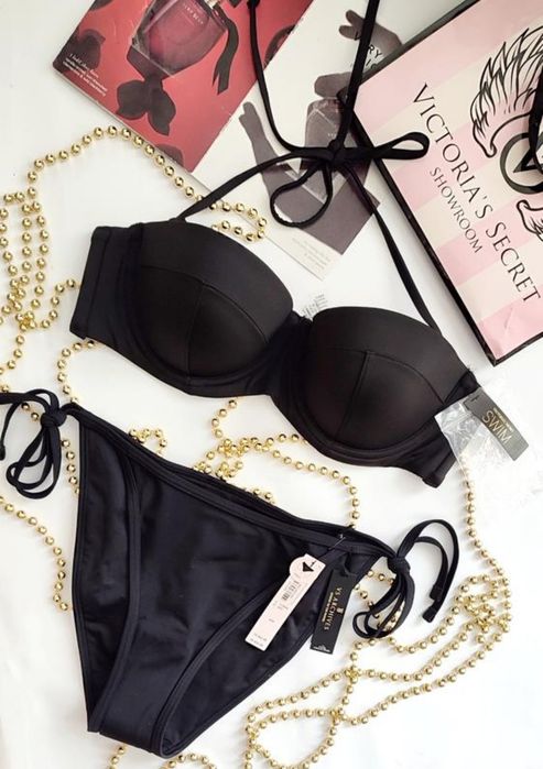 Купальник бандо VICTORIA'S SECRET xs s m l 40 38 36 34 бразильяни