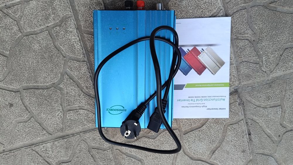 Сонячний інвертор 500 Вт 12в Мікроінверторна сітка MPPT Чистий синус