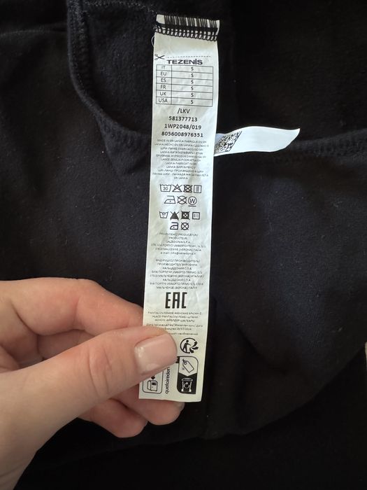 Термо легінси лосіни tezenis утеплені із бавовни S oysho для вагітних