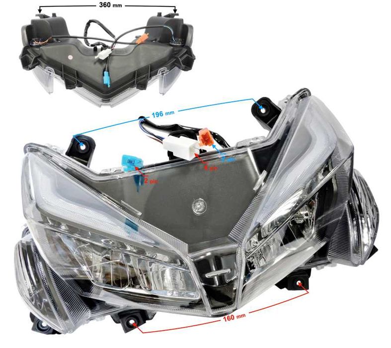 LAMPA PRZEDNIA - Barton Flash 50 - wysyłka, najniższa cena