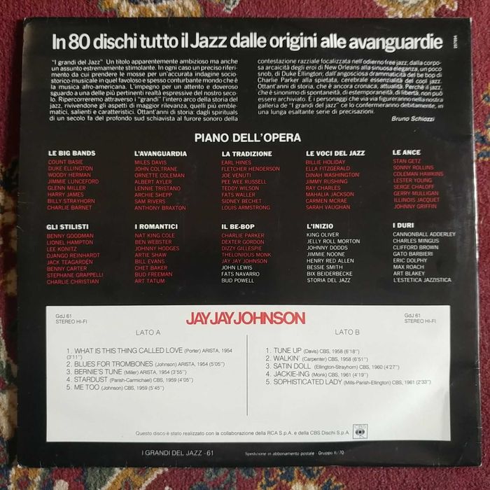 Jay Jay Johnson 1980