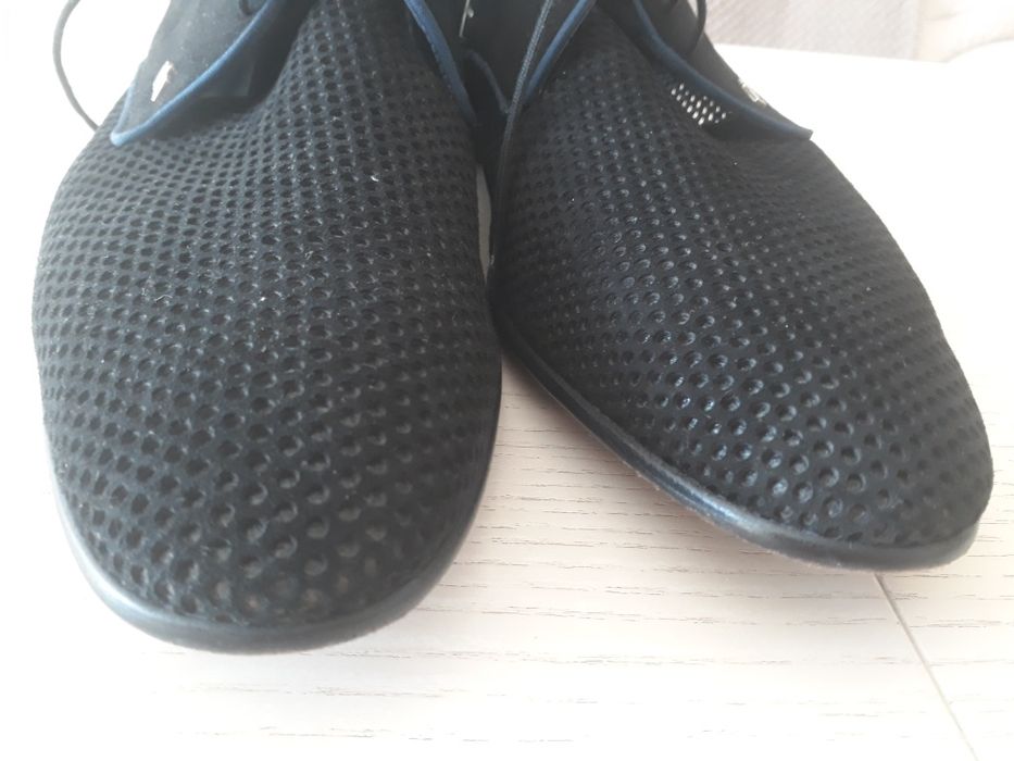 Замшевые туфли Aldo brue . Made in Italy