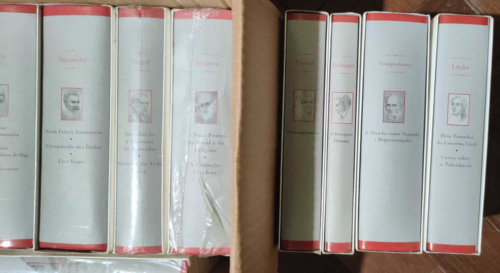 Coleção Os Grandes Filósofos 19 vol.