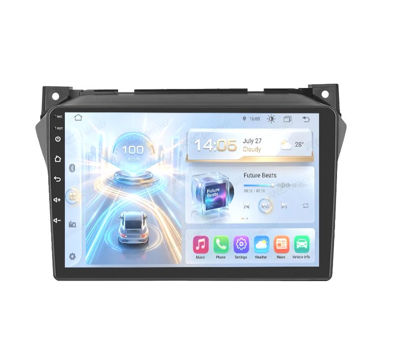 RÁDIO GPS ANDROID 13 SUZUKI ALTO 09-13