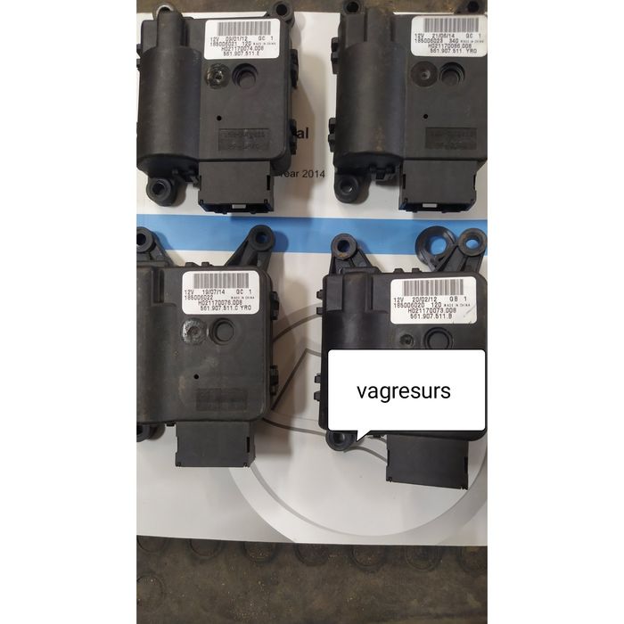 Заслонка/ регулятор пічки vw passat usa 561907511