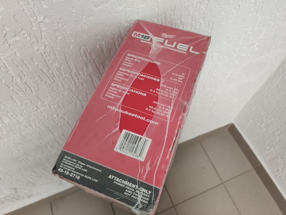 Насадка кутова фреза Milwaukee 49-16-2718 QUIK-LOK™ 203мм для тримера
