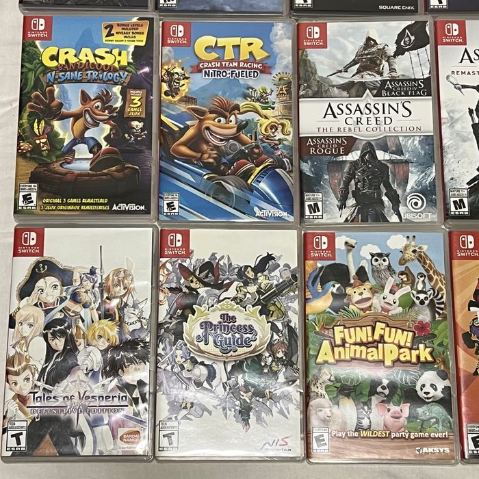 Jogos usados Nintendo Switch