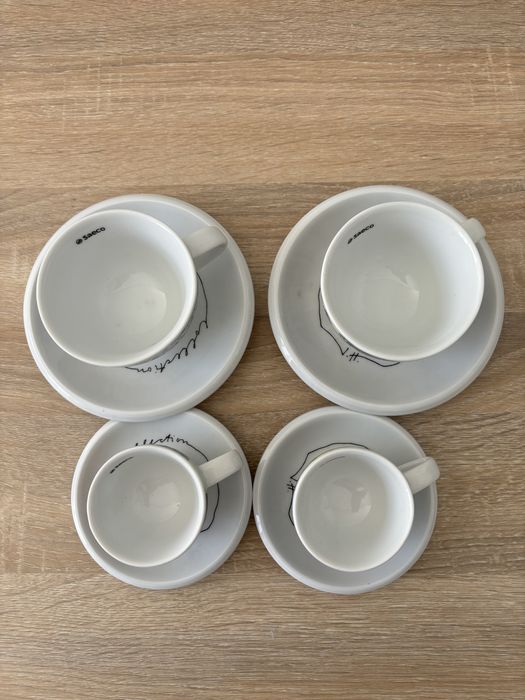 Conjunto chávenas e pratos Saeco