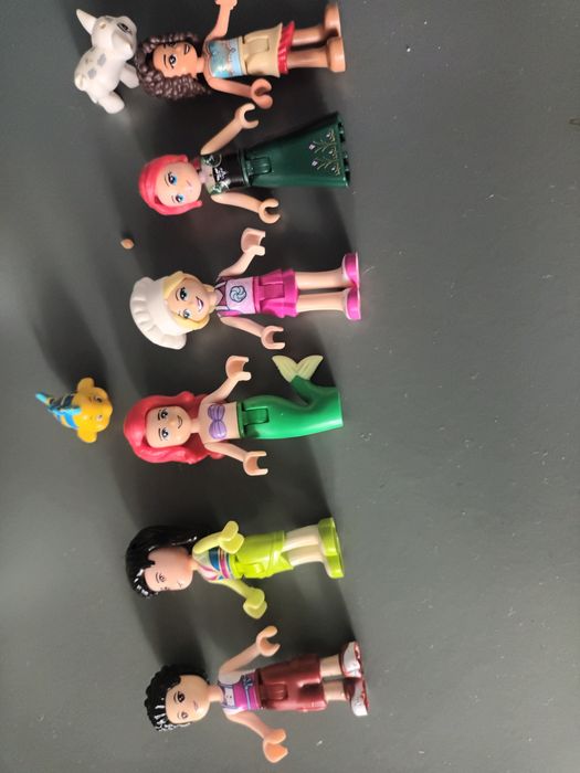 Figurki Lego 6 szt plus zwierzątka