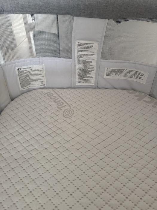 Kinderkraft dostawka Neste Air + nowy materac Rucken