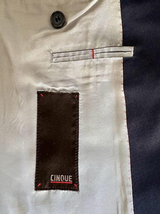 Granatowa męska marynarka Cinque, rozm. 52