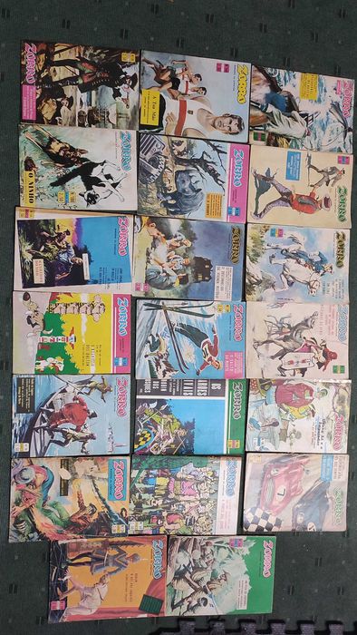 20 Revistas  BD Zorro