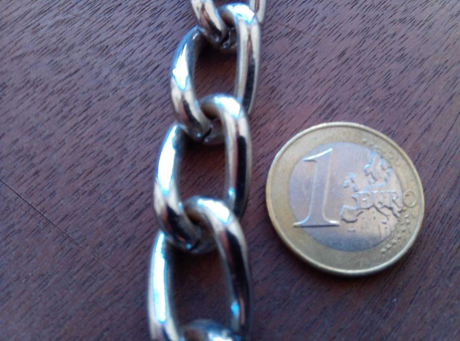 Trela de corrente para cão grande