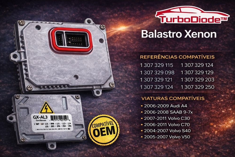 Balastro Xenon AL Bosch 1·307·329·115 Audi A4 A3 Mercedes Volvo